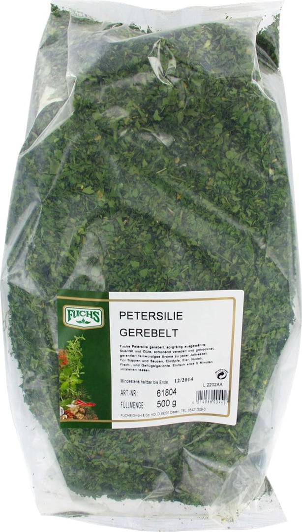 FUCHS - Petersilie gerebelt - 1 x 500 g Beutel