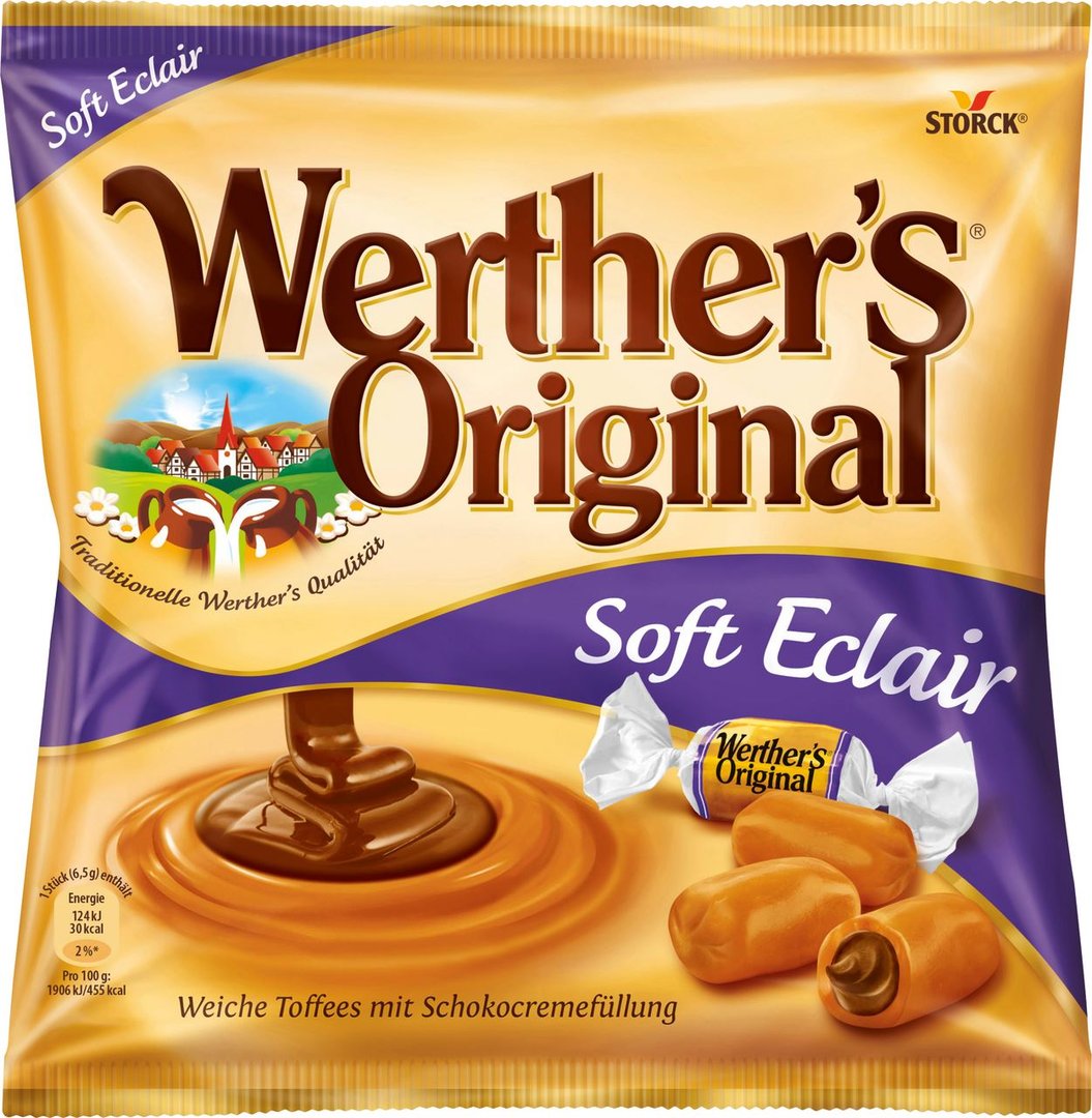 Werther's Original Soft Eclair - 1 x 180 g Beutel