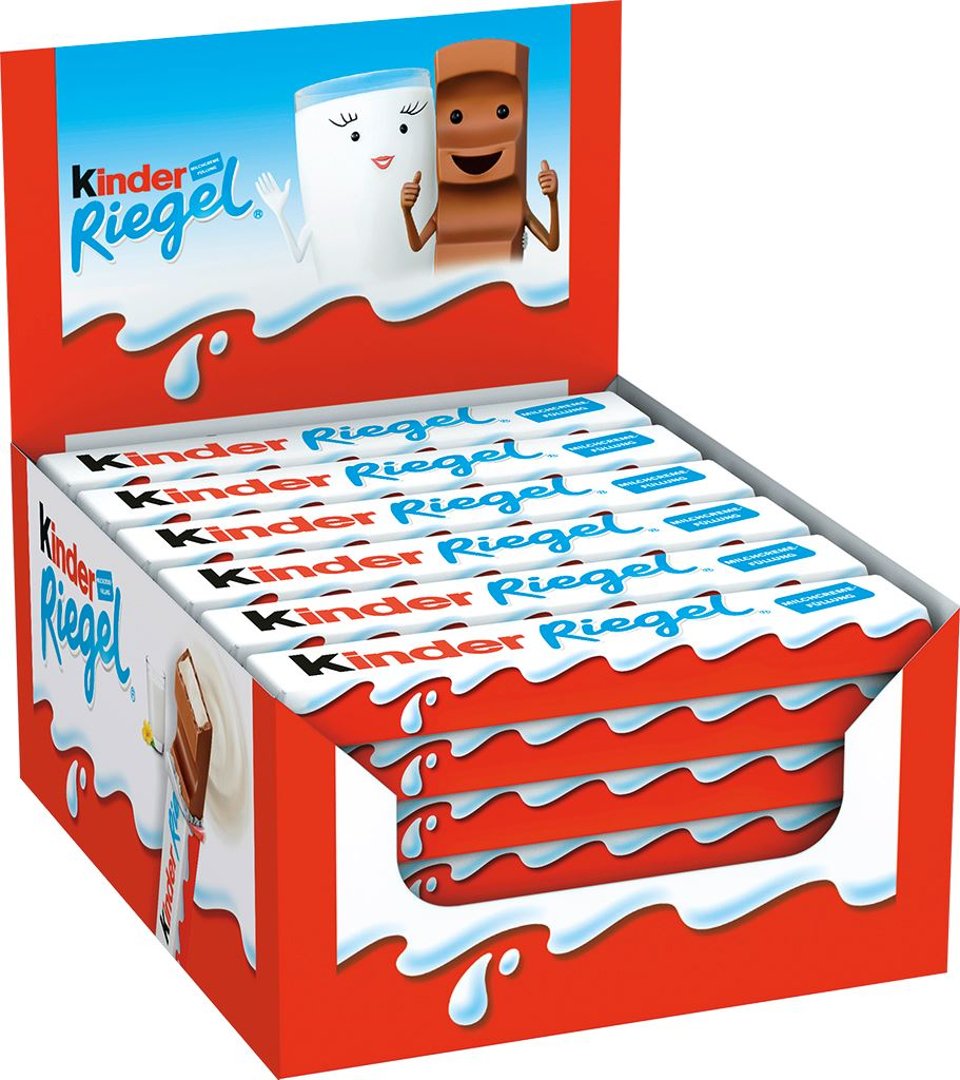 Kinder Schokolade - Riegel - 36 x 21 g Karton