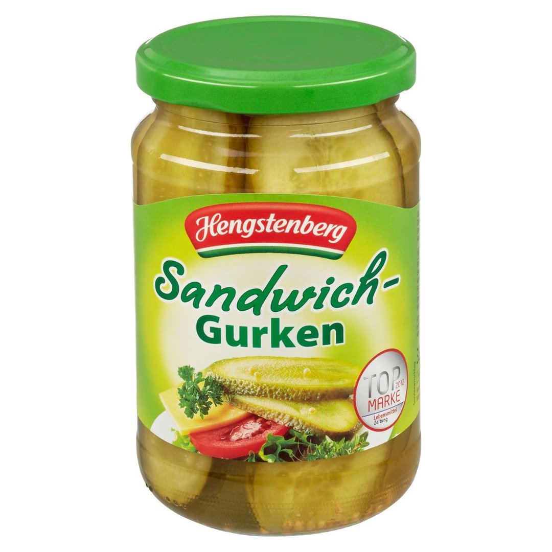 Hengstenberg - Sandwichgurken - 370 ml