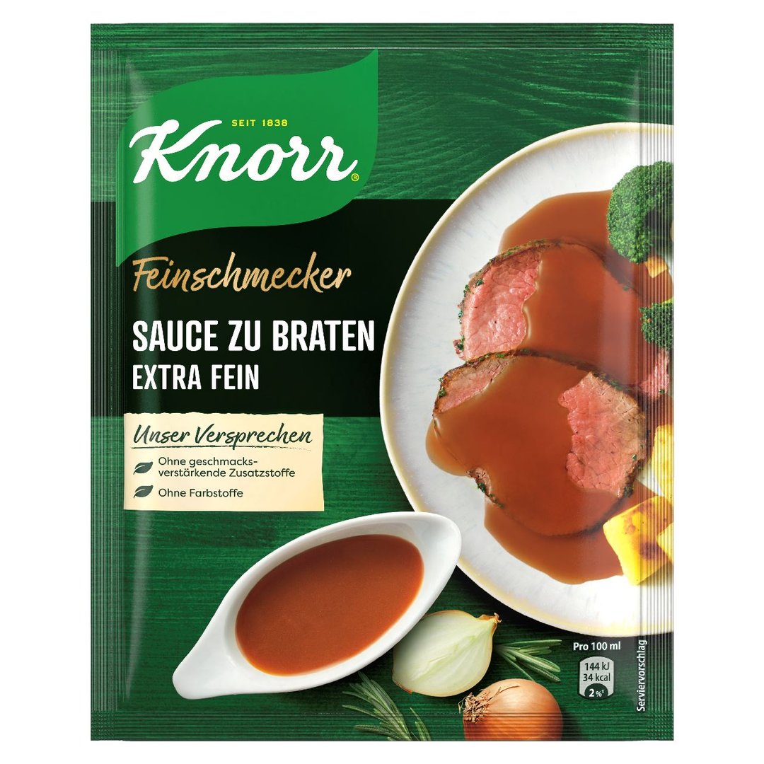 Knorr - Feinschmecker Bratensauce extra fein