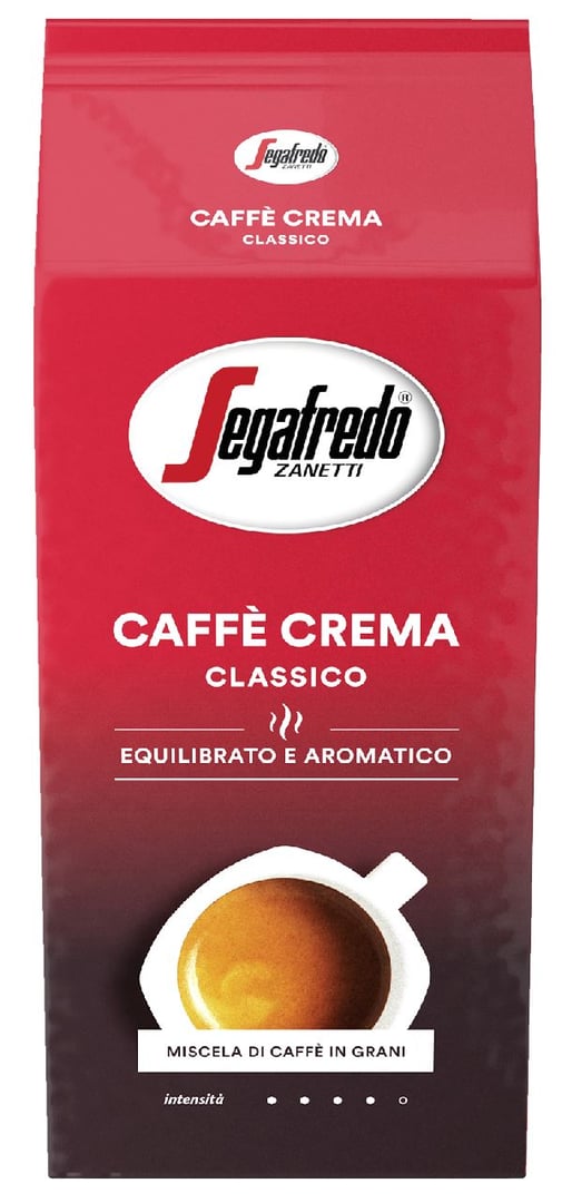 Segafredo Caffè Crema Classico ganze Bohnen - 1 x 1 kg Beutel