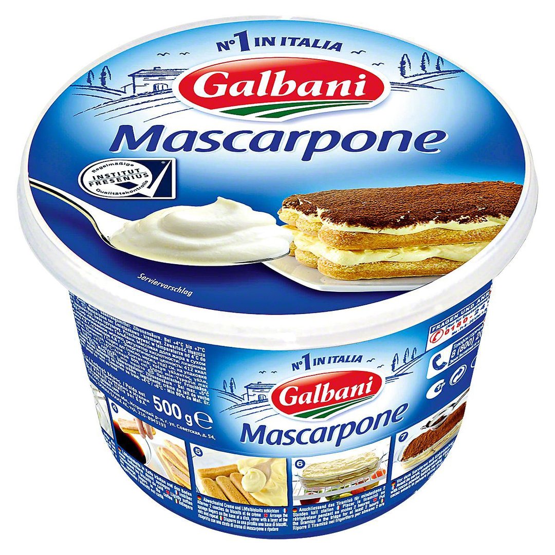 Galbani - Mascarpone - 8 x 500 g Becher