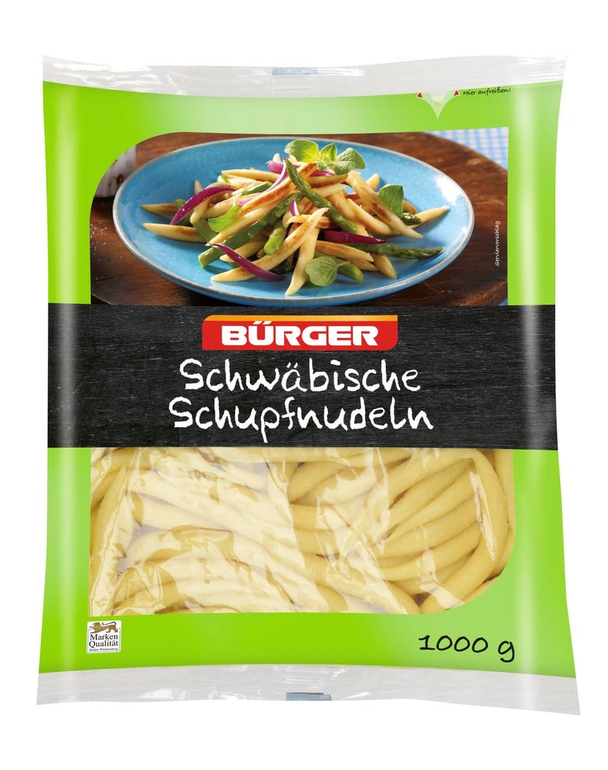 Bürger - Schwäbische Schupfnudeln - 1,00 kg Beutel