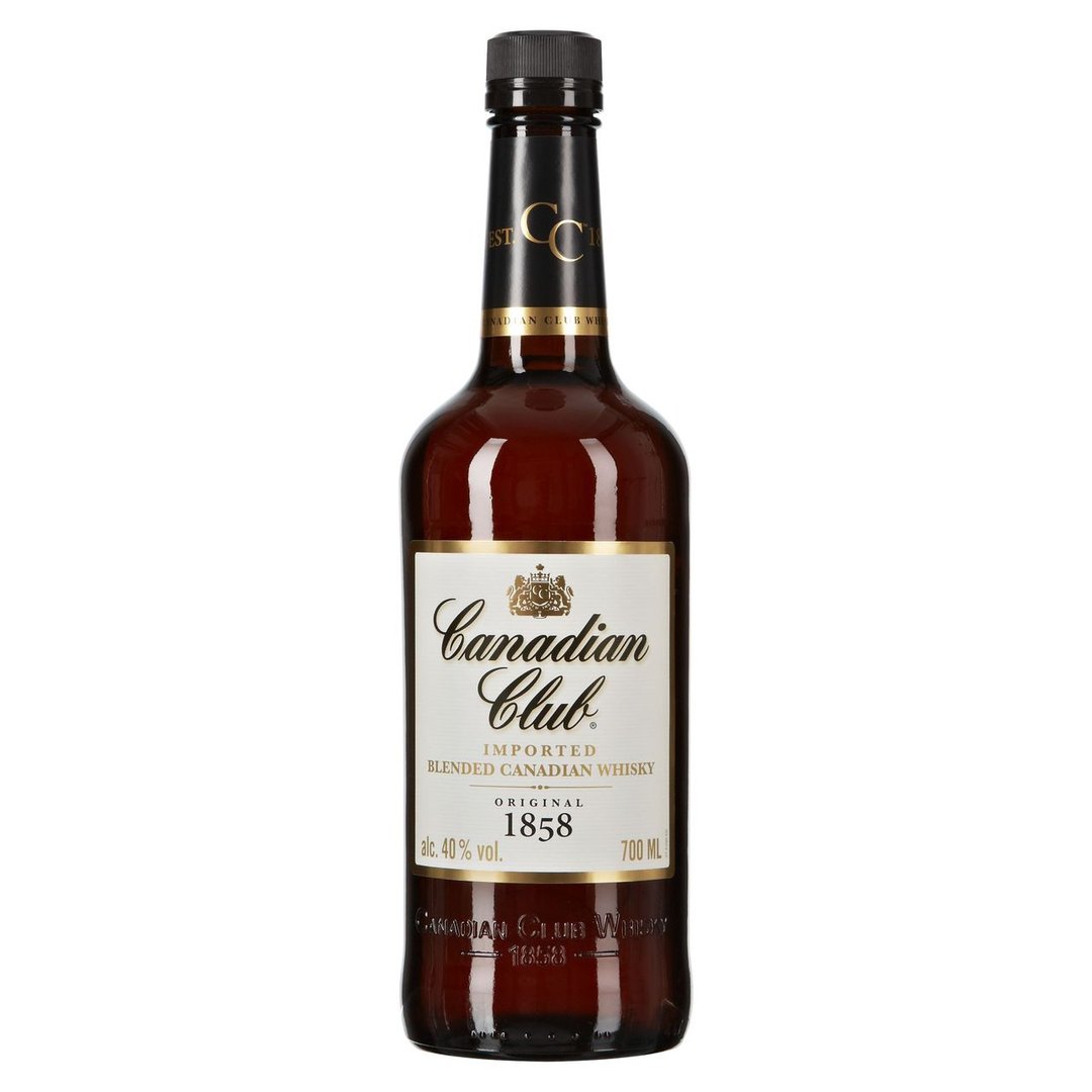 Canadian - Club Imported Blended Canadian Whisky 40 % Vol. 0,7 l Flasche