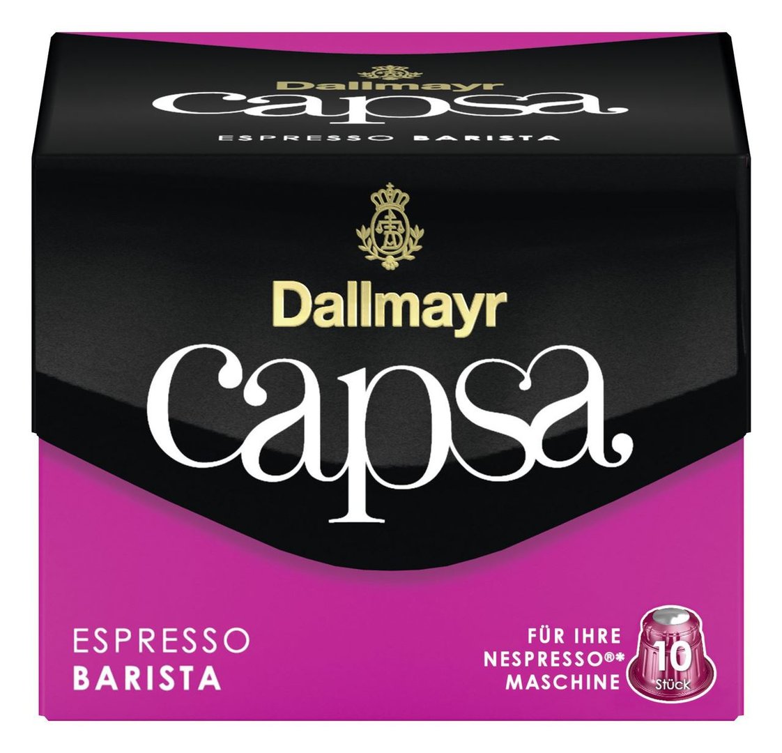 Dallmayr - Capsa Espresso Barista 10 Kapseln - 56 g Packung