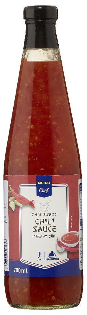 METRO Chef - Süße Chilisauce für Huhn - 6 x 820 g Kartons