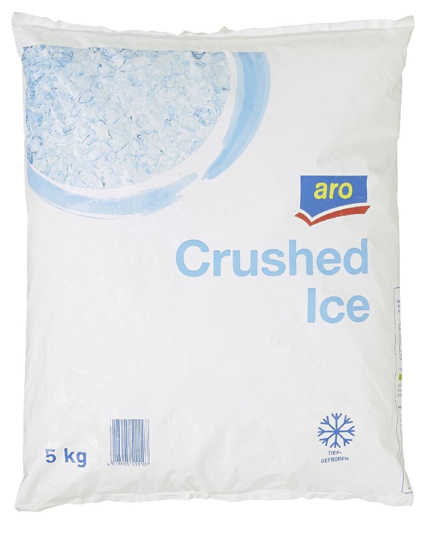 aro - Crushed Ice tiefgefroren - 5,00 kg Beutel