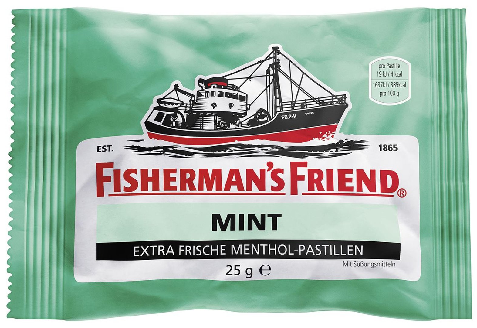FISHERMAN'S FRIEND Mint mit Zucker 25 g Beutel
