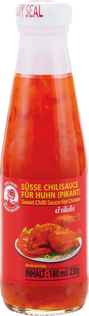 Cock - Süße Chilisauce für Huhn - 24 x 180 g Karton