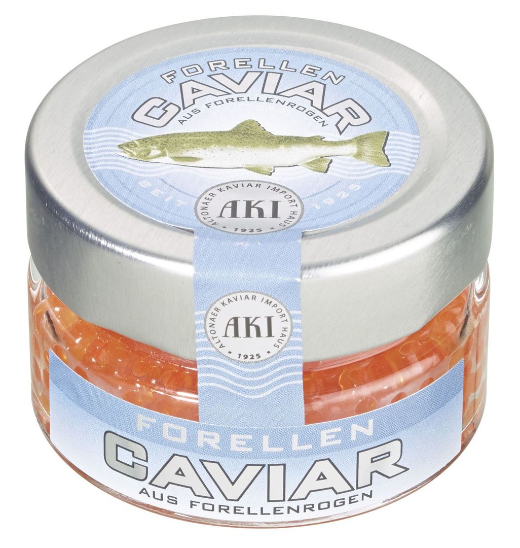 AKI - Forellen Caviar - 1 x 50 g Glas