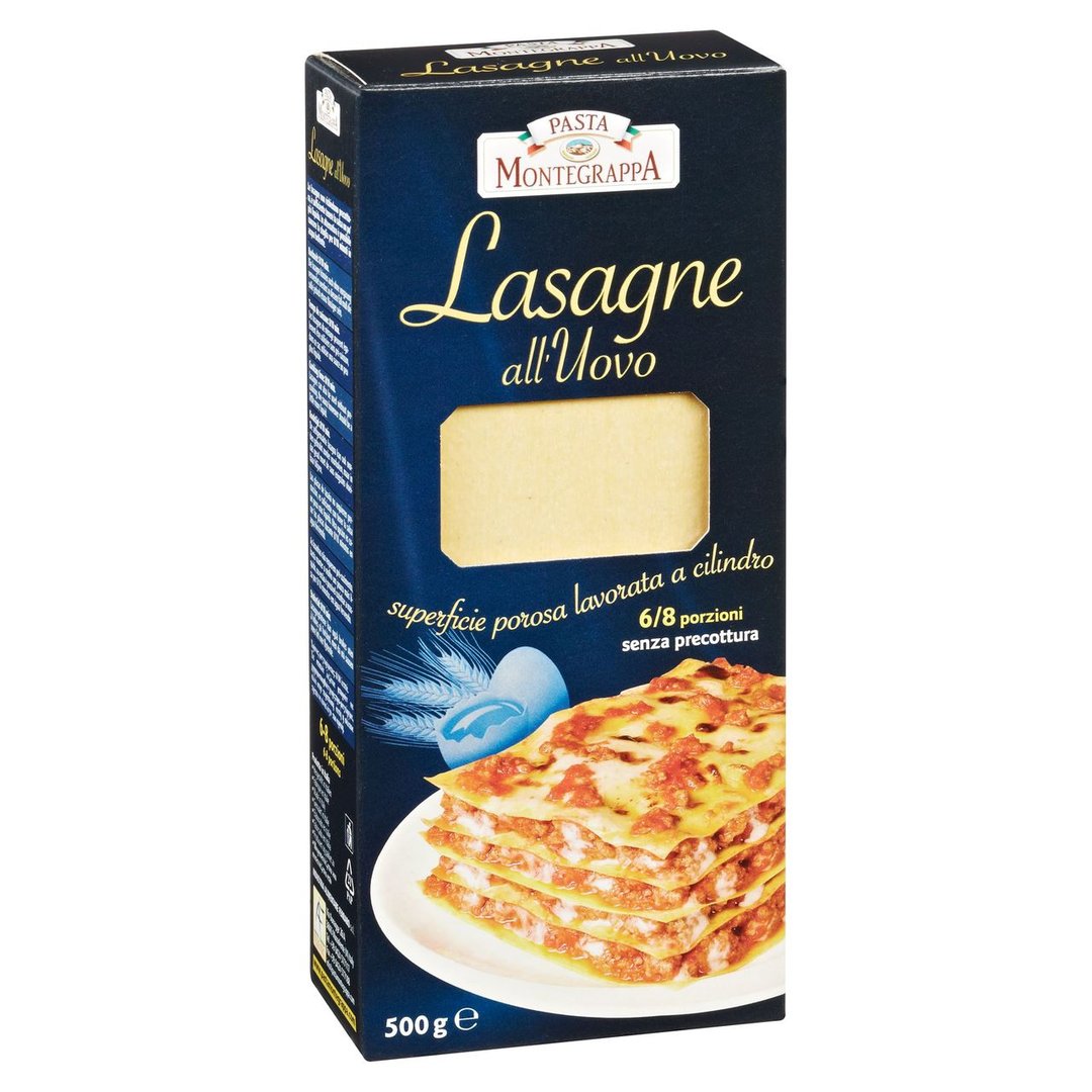 Montegrappa - Lasagne all'Uovo mit Ei - 500 g Packung
