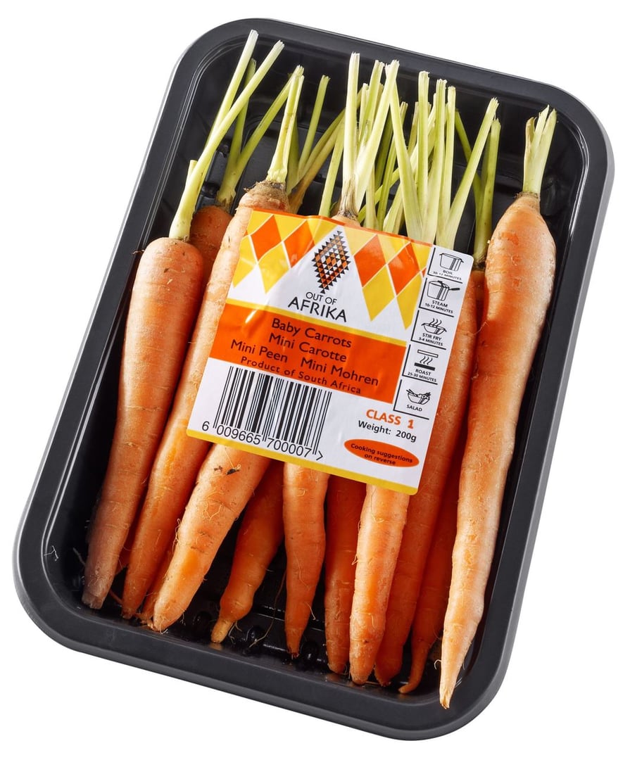 Mini Karotten - Portugal - 6 x 200 g Kiste