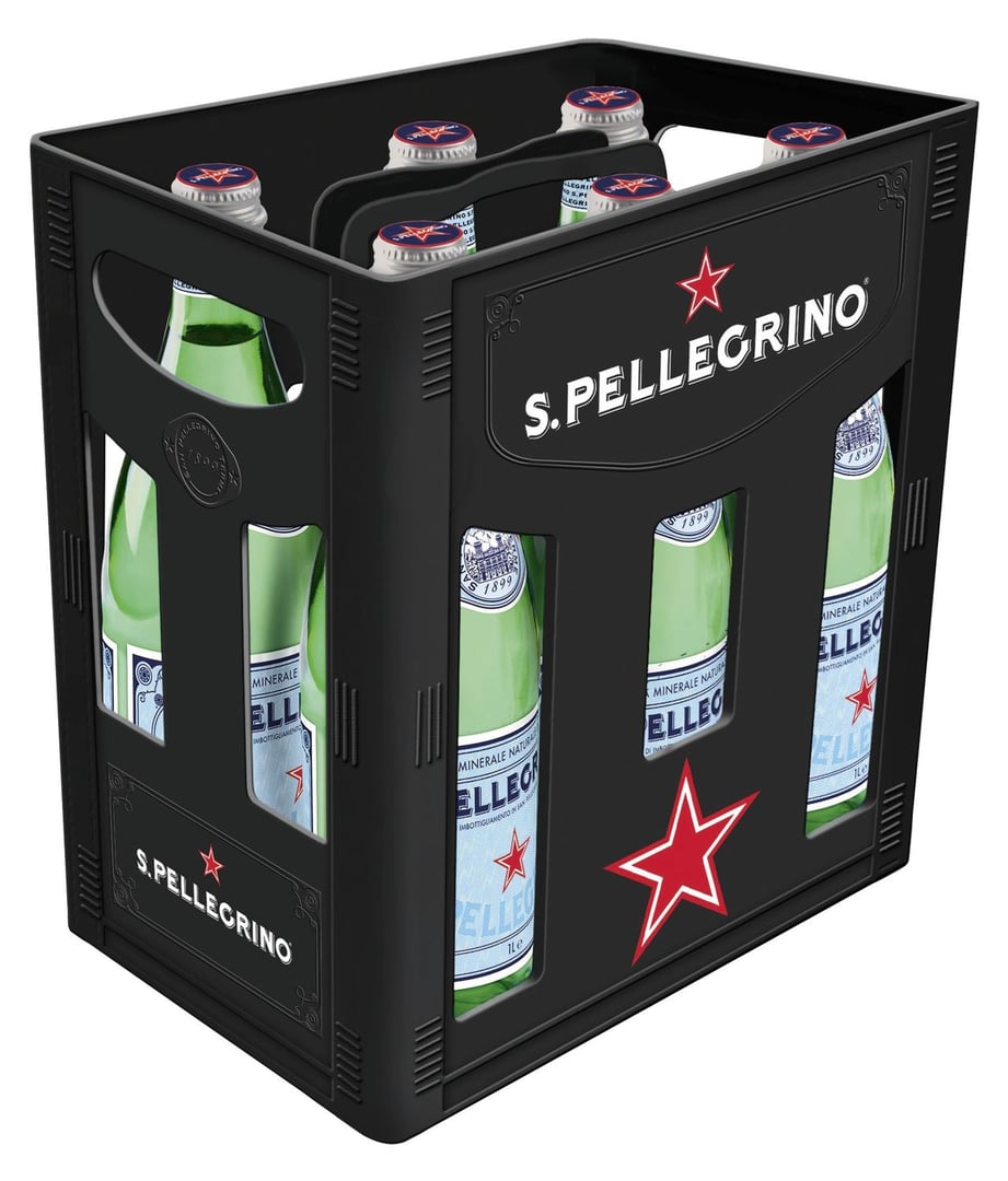 San Pellegrino - Mineralwasser Suprema 6 x 1 l Flaschen