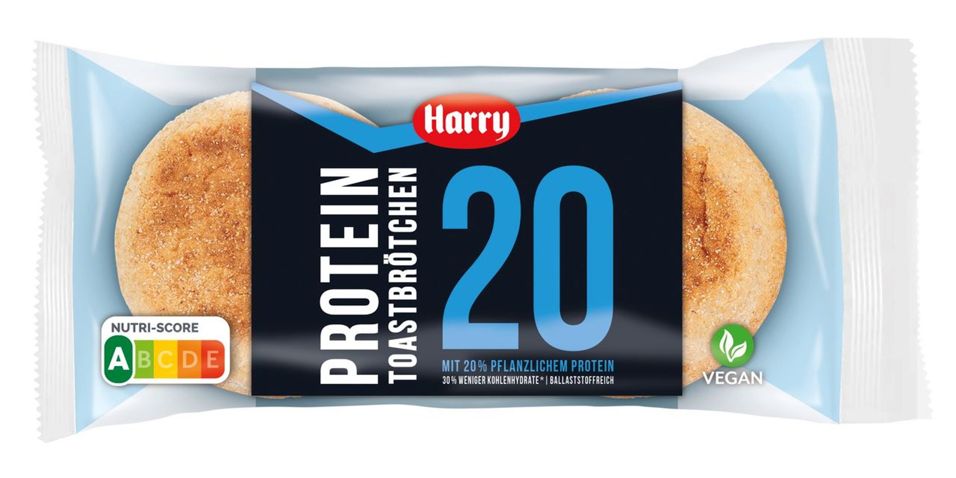 Harry - Toastbrötchen Protein 4 Stück - 225 g Beutel