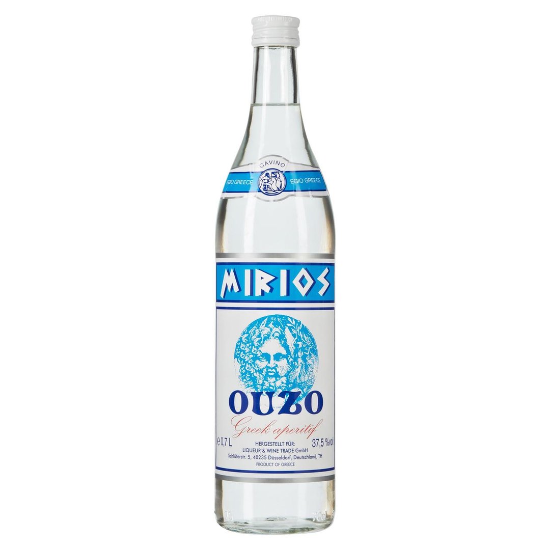 Mirios - Ouzo 37,5 % Vol. - 0,70 l Flasche