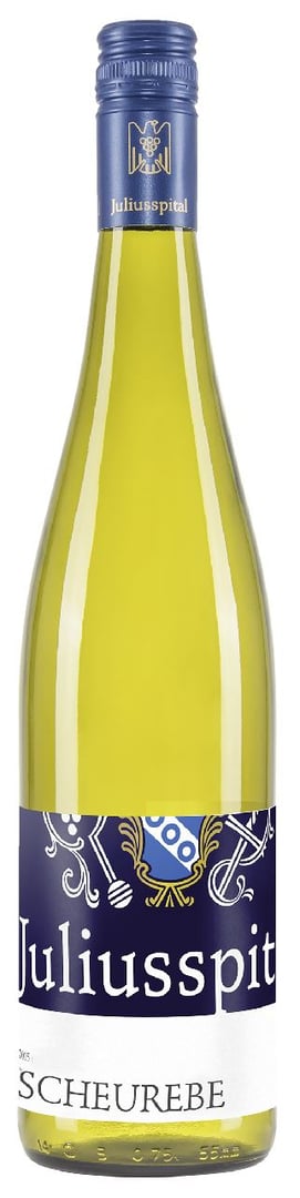 Juliusspital - Scheurebe Qualitätswein Halbtrocken Weißwein - 0,75 l Flasche