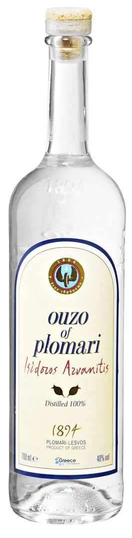 Plomari - Ouzo Isidoros Arvanitis 40 % Vol. - 0,70 l Flasche