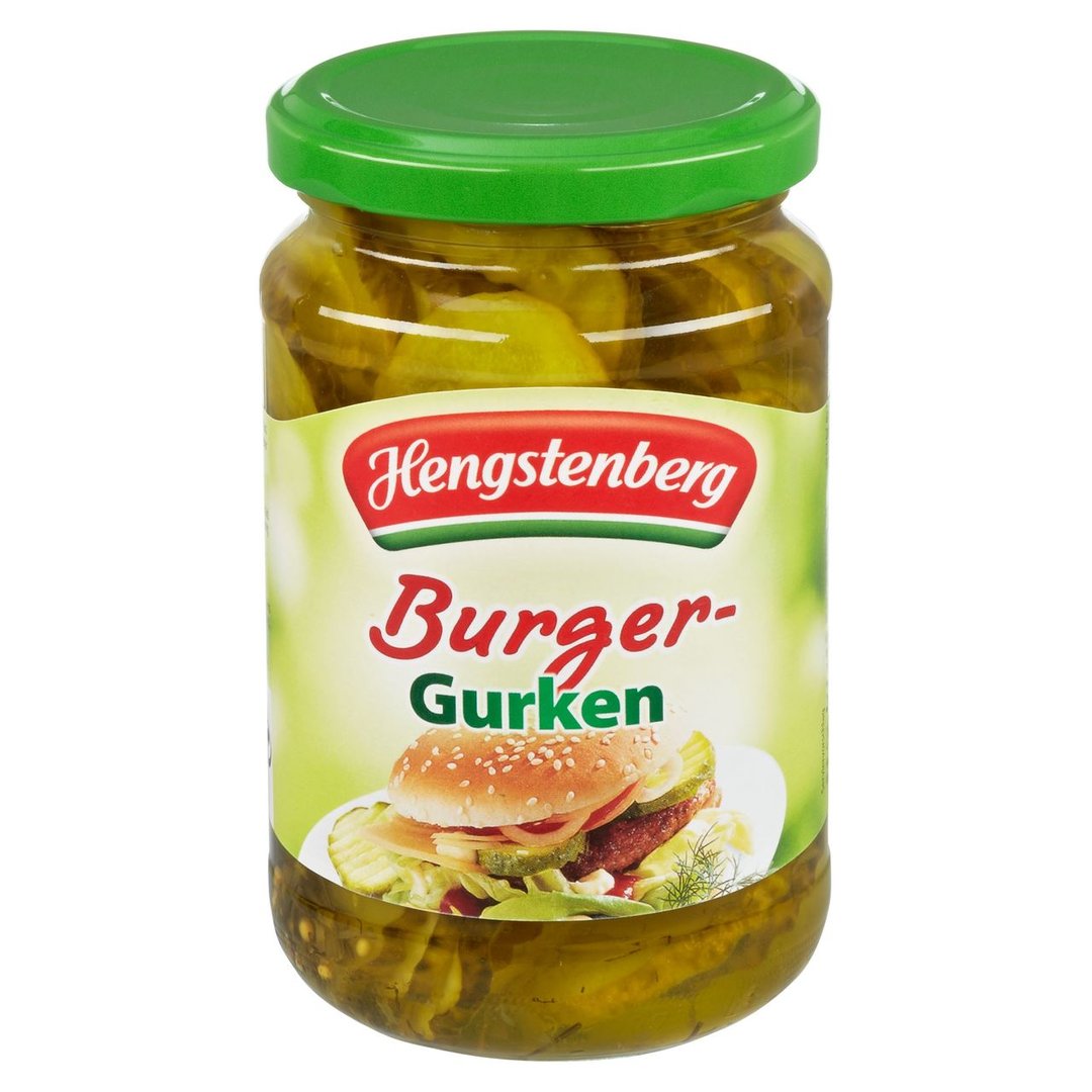 Hengstenberg - Burger Gurken - 370 ml Tiegel