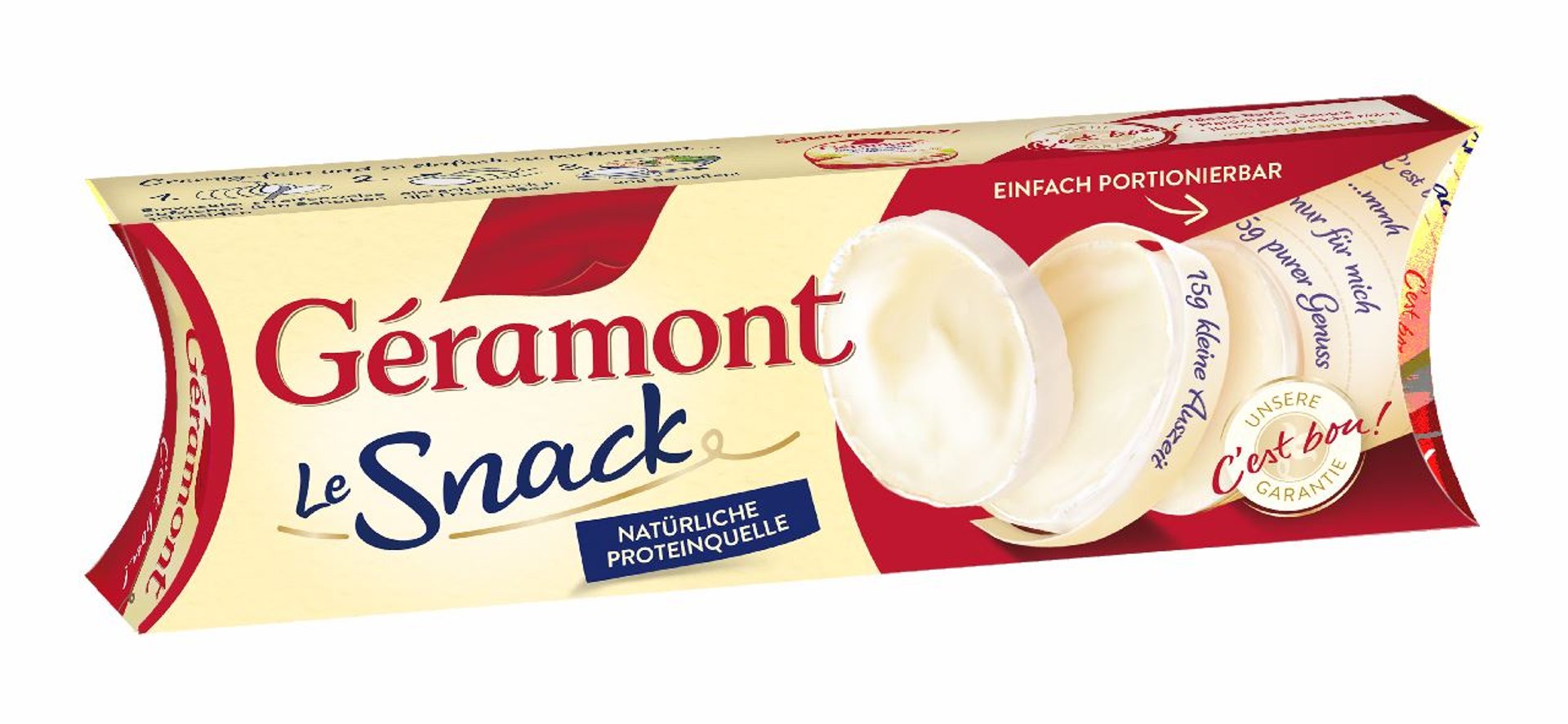 Géramont - Le Snack 60 % Fett - 1 x 150 g Schachtel