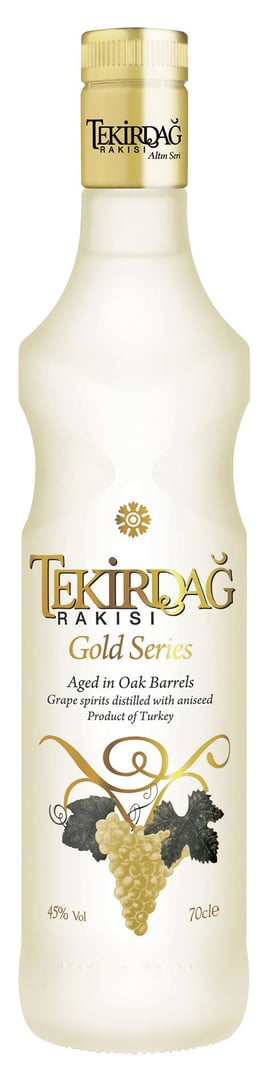 Tekirdag - Raki Gold Series 45 % Vol. - 6 x 0,70 l Flaschen