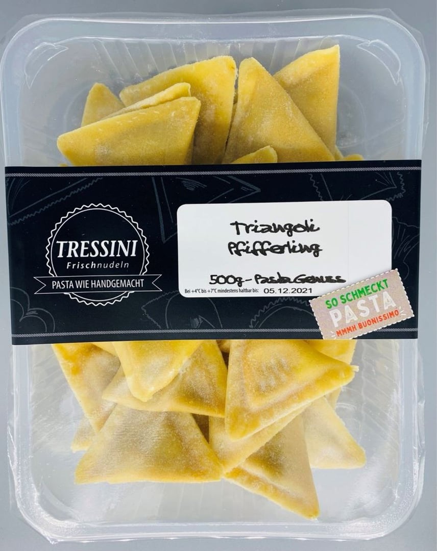 Tressini - Triangoli Pfifferlinge gekühlt - 500 g Schale