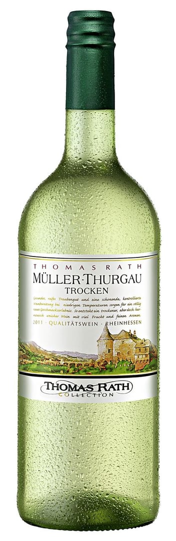 Thomas Rath - Müller Thurgau Weißwein trocken - 1,00 l Flasche
