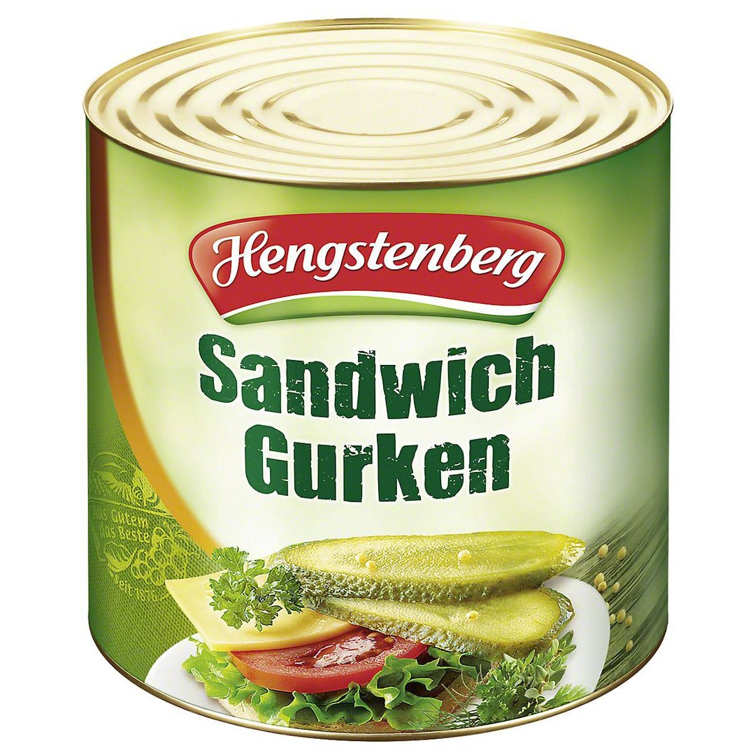 Hengstenberg - Sandwich Gurken - 3 x 2,65 l Tray