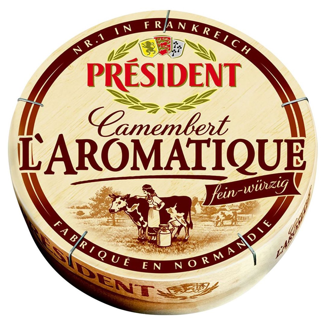 Président - Camembert Aromatique 45 % Fett i. Tr. - 250 g Stück