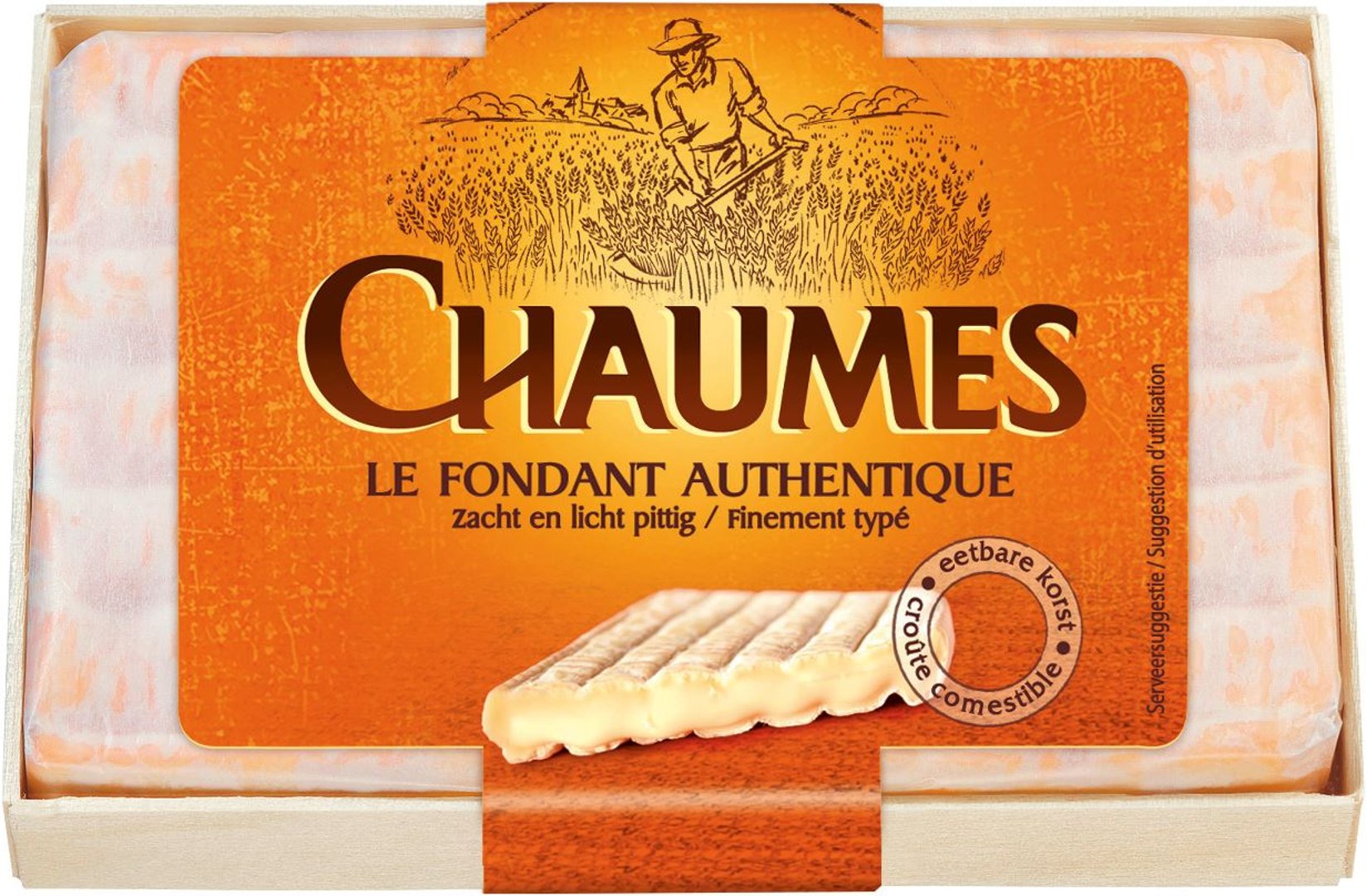 Chaumes - Le Fondant Authentique 57 % Fett - 1 x 150 g Schachtel
