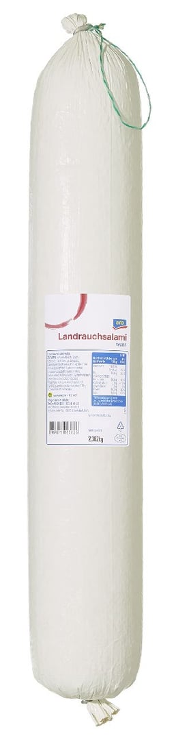 aro - Landrauchsalami weiß ca. 2,5 kg Stücke