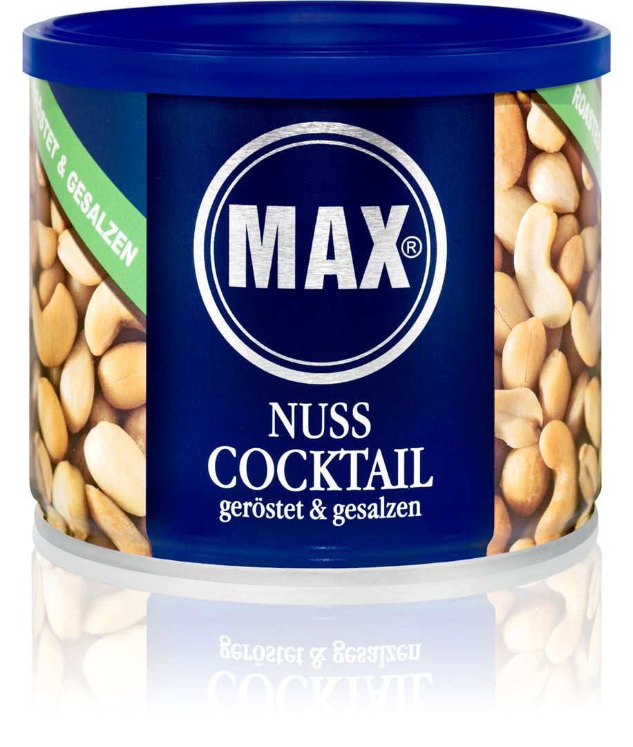 Max - Nuss Cocktail geröstet und gesalzen - 250 g Dose