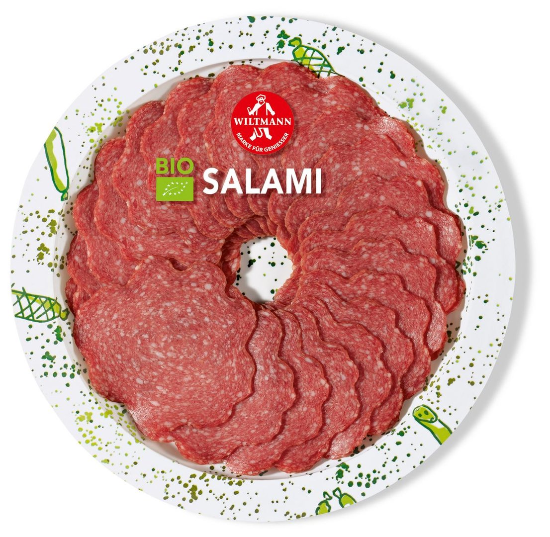 Wiltmann - BIO Salami Fein - 80 g Stück