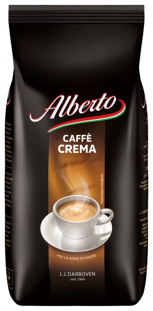 Alberto Caffè Crema Caffee Crema - 1,00 kg Beutel