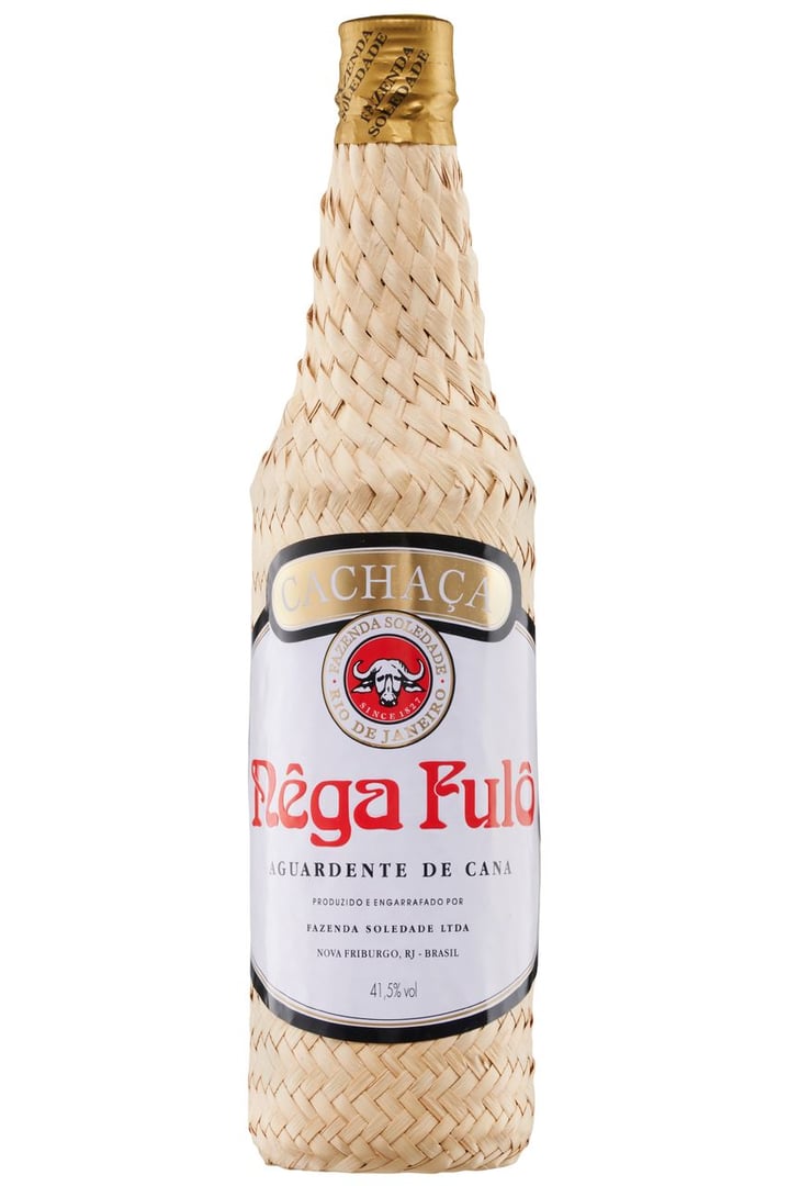 NEGA FULO - Cachaca Aguardente De Cana, 41,5 % Vol. 0,7 l Flasche