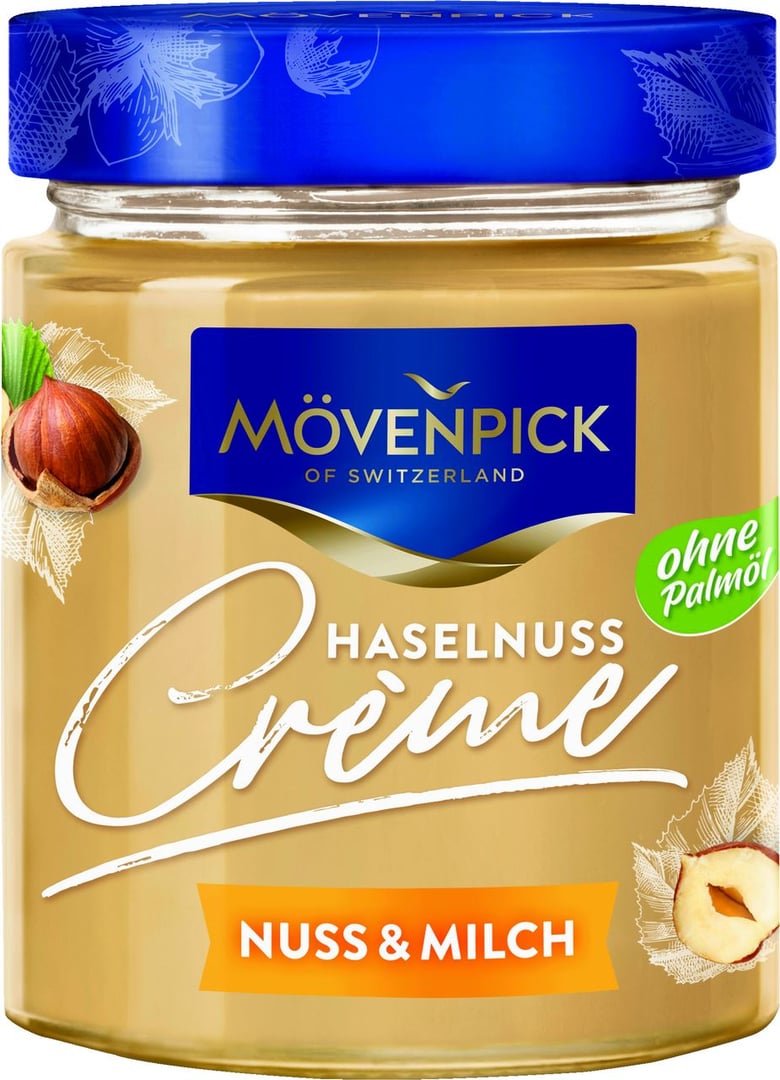Mövenpick Haselnuss Crème Nuss & Milch - 300 g Tiegel