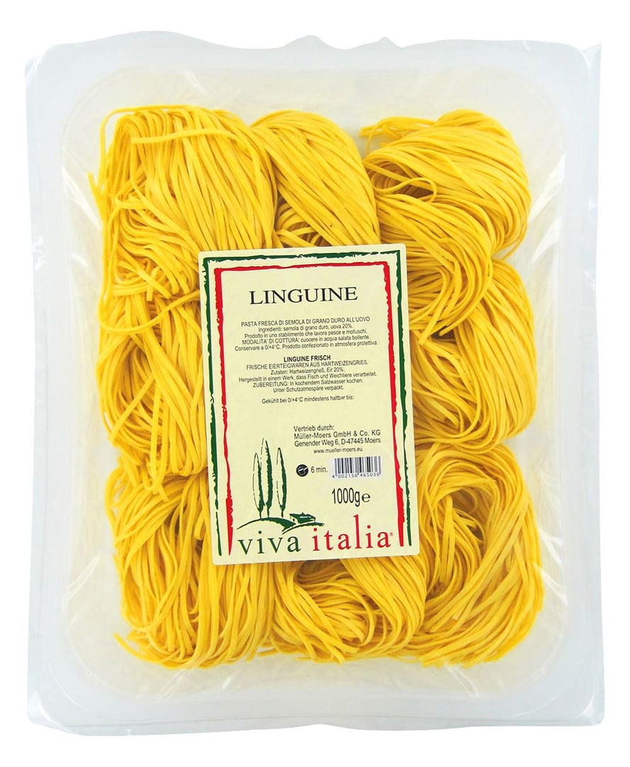 viva italia - Linguine Fresche Laminate 5 x 1 kg