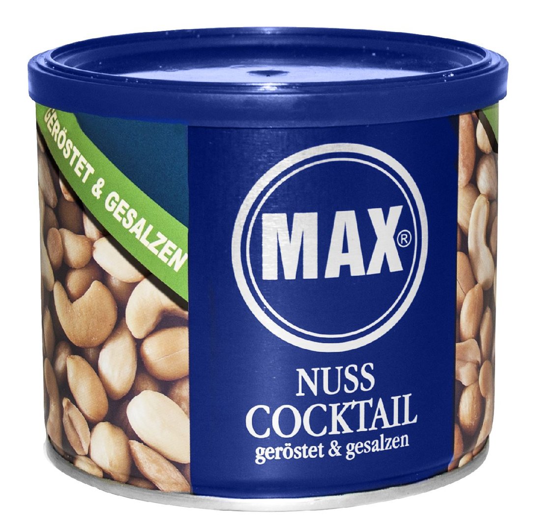 Max - Nuss Cocktail geröstet & gesalzen - 6 x 250 g Karton