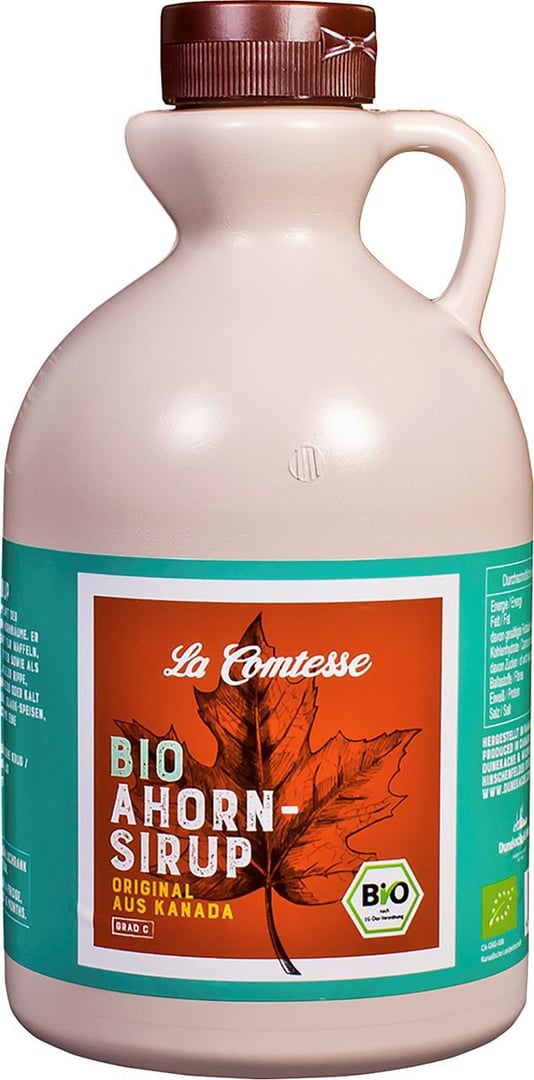 La Comtesse - Bio Ahorn Sirup - 1 kg Dose