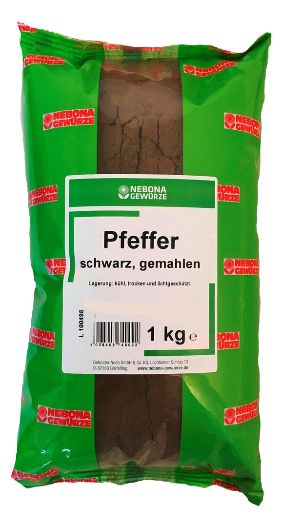 Nebona - Pfeffer schwarz - 1,00 kg