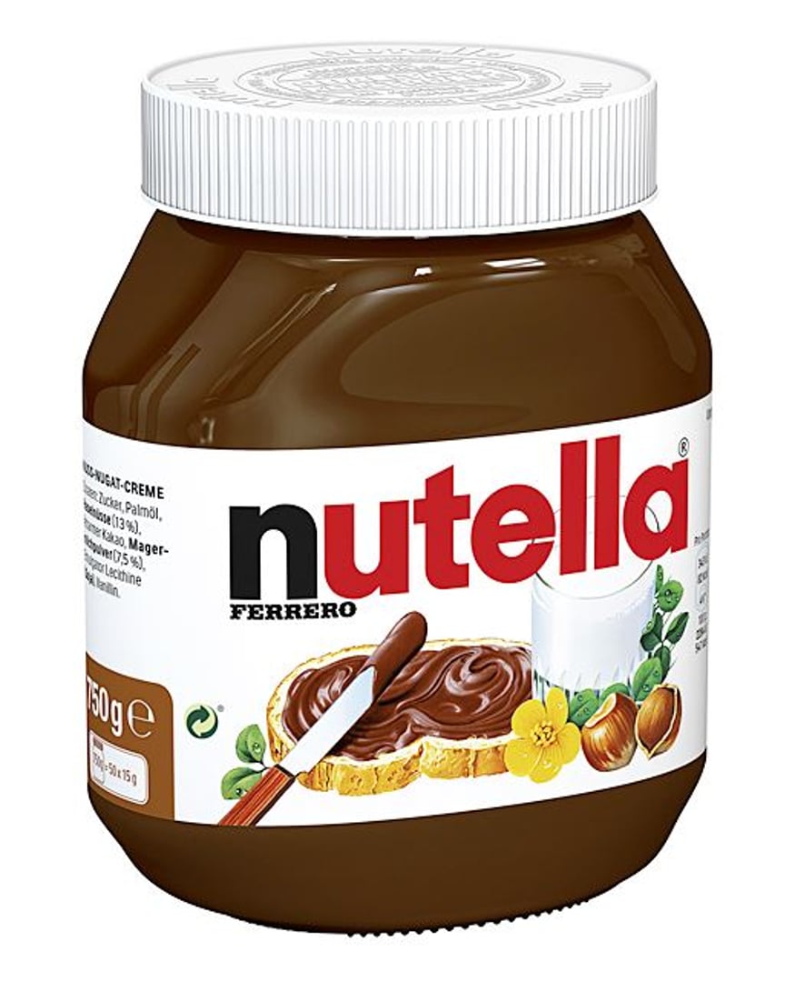 Nutella - nutella Nutella Nuss-Nougat-Creme 6 x 750 g Tiegel