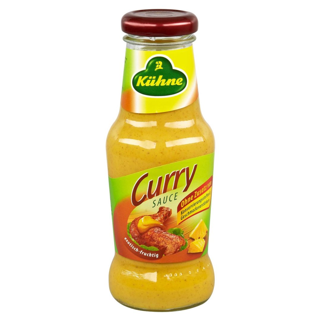 Kühne - Würzsauce Curry 250 ml Flasche