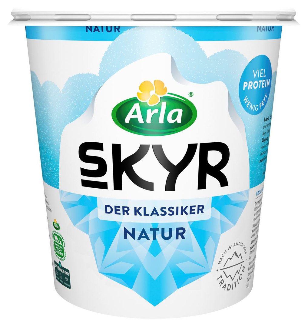 Arla - Skyr Natur 0,2 % - 1 kg Eimer