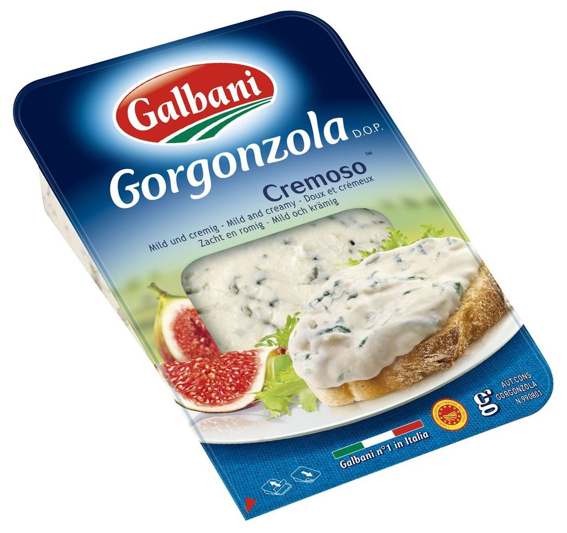 Galbani - Gorgonzola Cremoso 48 % Fett i. Tr. gekühlt - 150 g Stück
