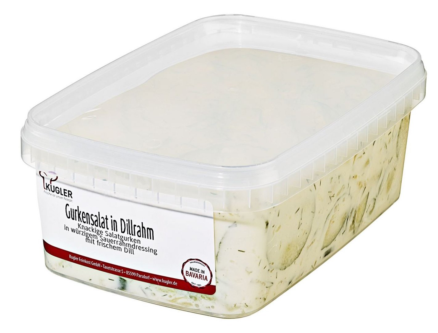 Kugler - Gurkensalat in Dillrahm - 1 x 1 kg Schale