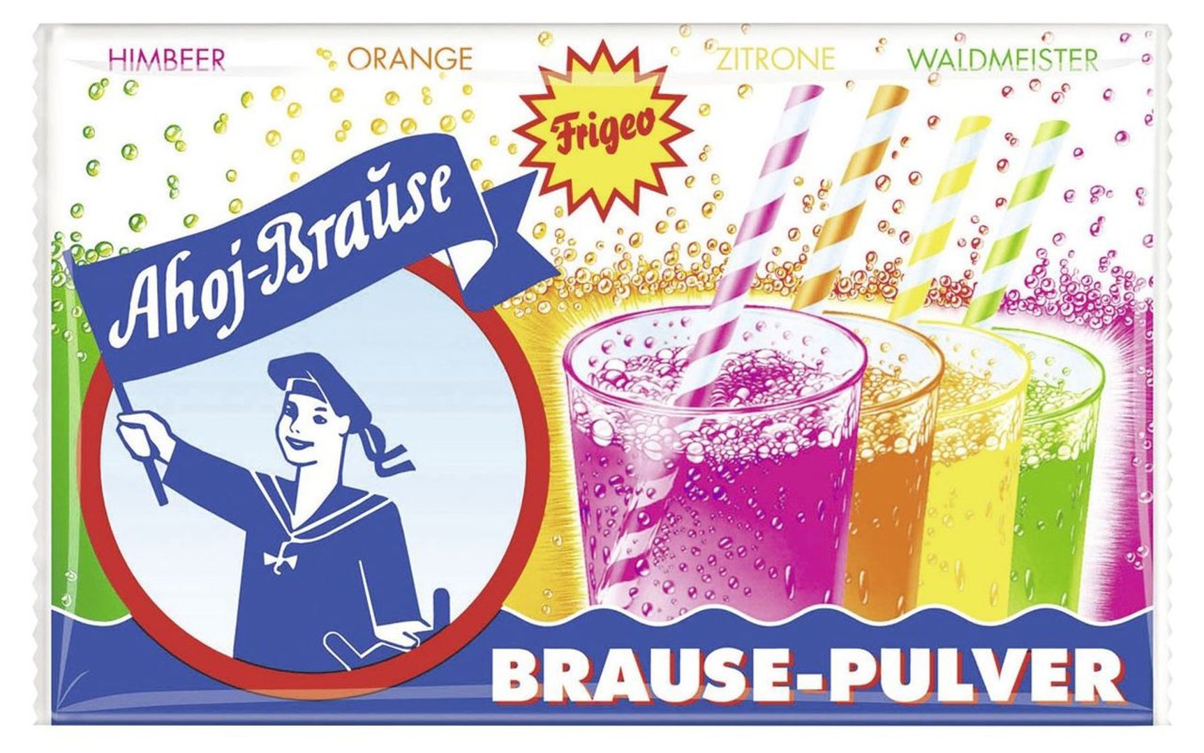 Ahoj-Brause Brause-Pulver - 28 x 58 g Packungen