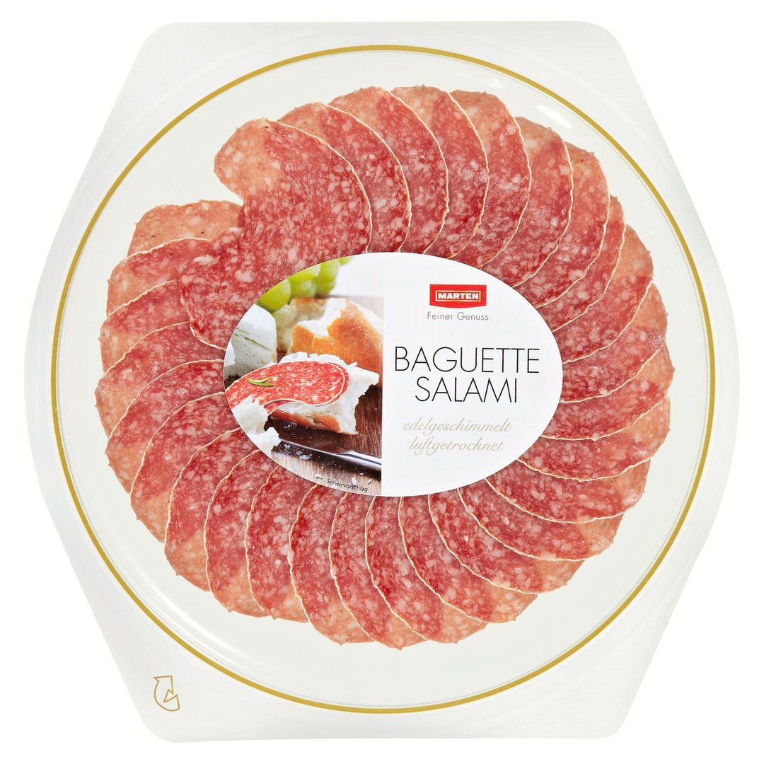 Zur Mühlengruppe - Marten Feiner Genuss Baguette Salami 80 g
