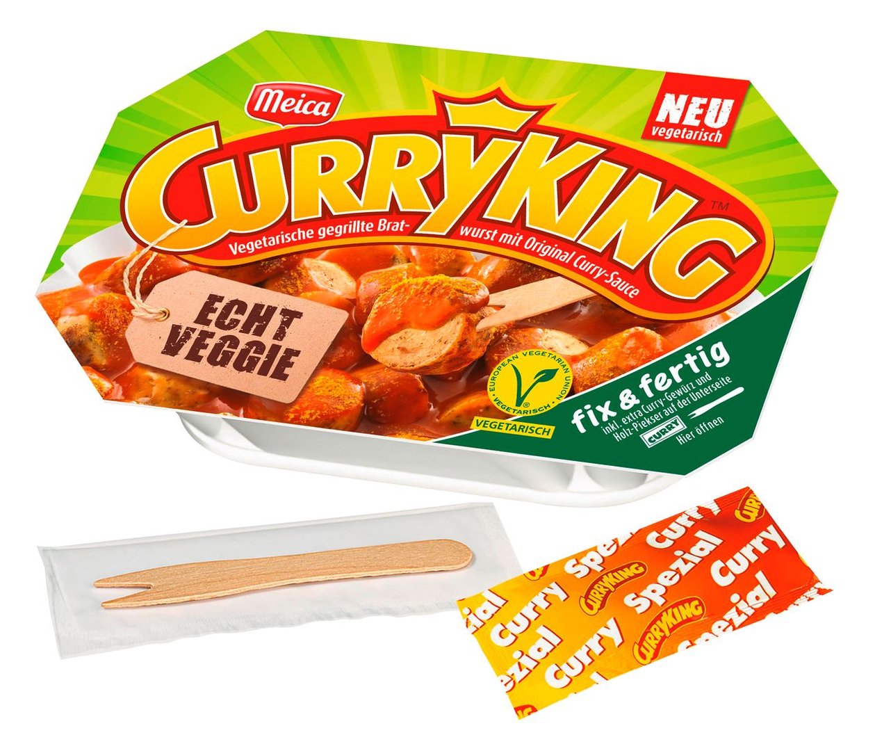 Curryking echt Veggie - 220 g Schale