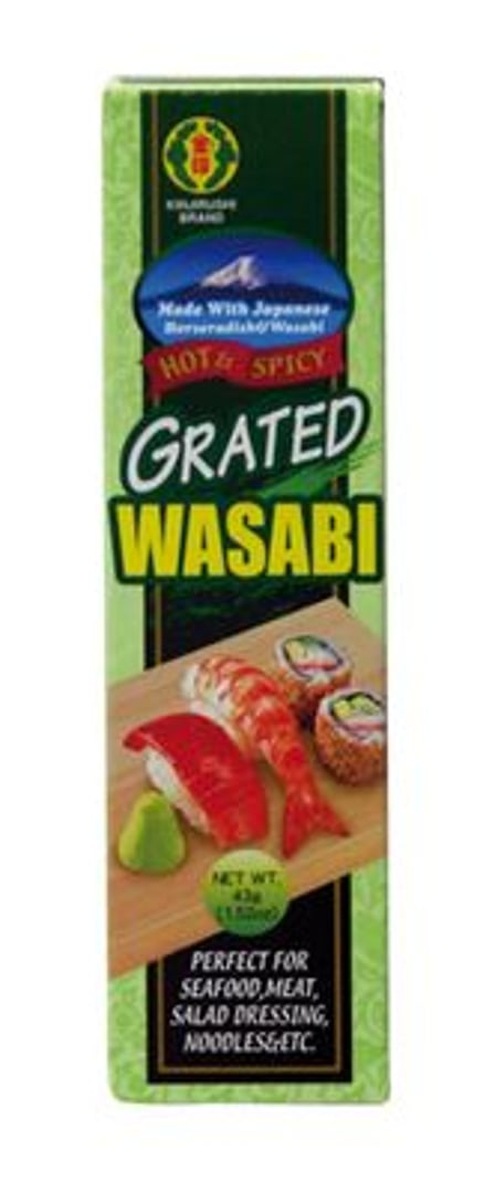 Kinjirushi - Wasabi Paste aus grünem Meerrettich, scharf 43 g Tube