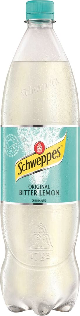 Schweppes - Original Bitter Lemon PET - 1,25 l Flasche
